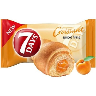 7 Days Croissant s marhuľovou náplňou 60 g