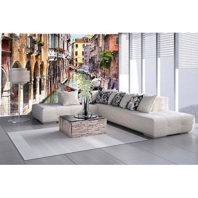 DIMEX ART Самозалепваща се флизелинова фототапета романтична венеция 375 x 250 см