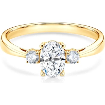 Image 1 of SAVICKI Пръстен Savicki: злато, бял сапфир