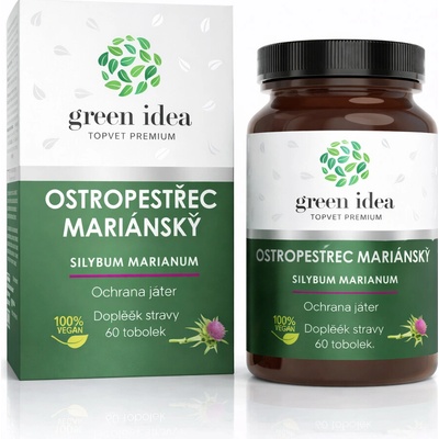 Green idea Ostropestřec bylinný extrakt 60 tablet