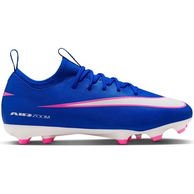 Nike Юношески футболни бутонки Nike Zoom Mercurial Vapor 16 Juniors Firm Ground Football Boots - Blue/Wht/Pink