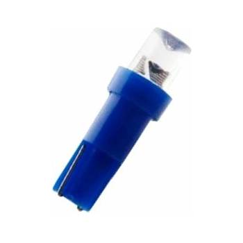 Лед крушки тип t5 12v/1, 2w син