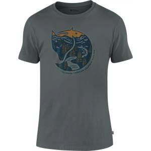 Fjall Raven Arctic Fox T-shirt M Размер: M / Цвят: син