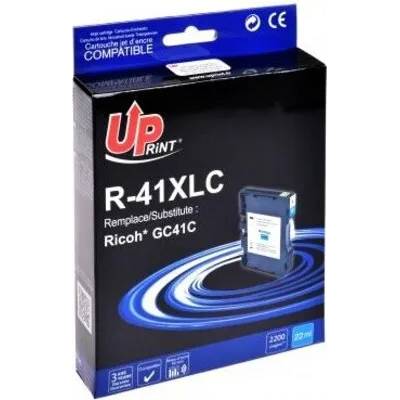 Compatible Мастило гел UPRINT GC41M, RICOH, 36ml, 2500 копия, 405762, Cyan (LF-INK-RICOH-GC41C)