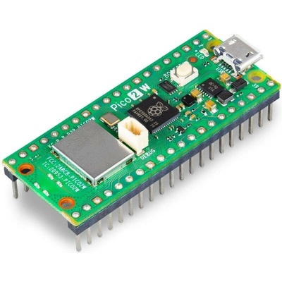 Raspberry Pi Pico 2 WH - RP2350 ARM Cortex M33 + CYW43439 - WiFi/Bluetooth - s konektory