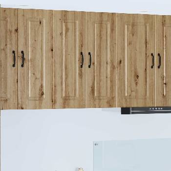 vidaXL Панел за миялна машина Kalmar Дъб 30 x 31 x 80 см (884672)