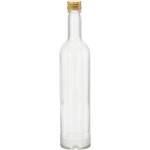 Chomik Стъклена бутилка Kryštál 0, 5l с пластмасова капачка fi 28mm 67176 (WYG500KR)