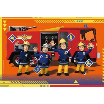 Ravensburger Požárník Sam Výjezd 2 x 24 dielov