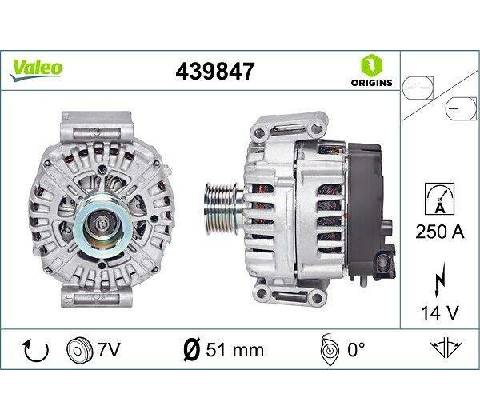 Generátor VALEO 439847