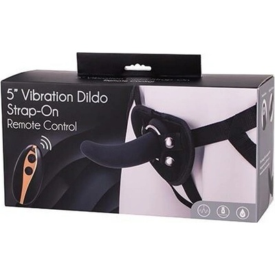 Seven Creations Vibration Dildo Strap-On Remote Control 5"