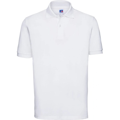 Russell Athletic 569m / Мъжка поло тениска с къс ръкав, 100% памук - бяла 4xl (10569m00114)