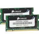 Paměti Corsair SODIMM DDR2 4GB 800MHz (2x2GB) VS4GSDSKIT800D2