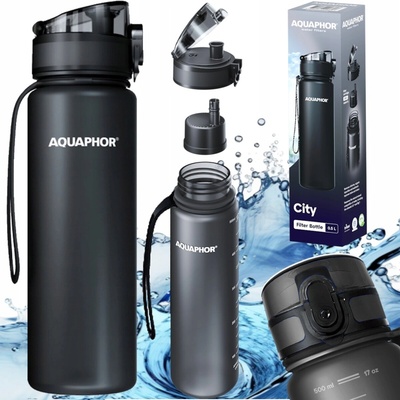 Aquaphor City čierna 0,5 l + filter