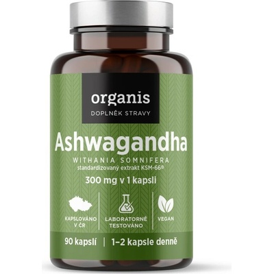 Organis Ashwagandha 300mg 90 kapsúl