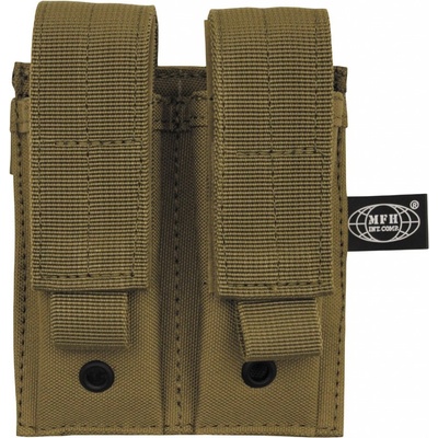 MFH Molle dvojitá na pištoľ. zásob. coyote brown