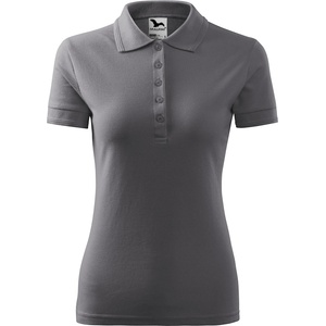 MALFINI Malfini pique polo 210 / Дамска поло риза - стоманено сива s (2103613)