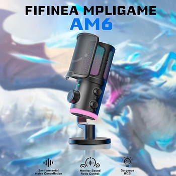FIFINE MICROPHONE AMPLIGAME AM6