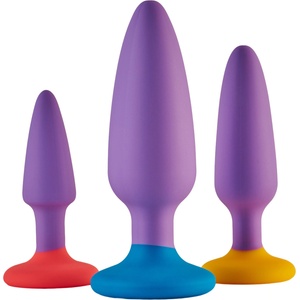DreamToys Dreamtoys Love Signal - сет анални плъгове (лилав) - desirel