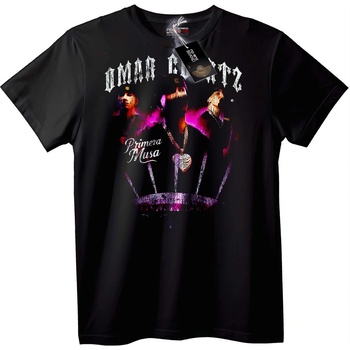 NOONEBRAND Тениска Omar & The 12 - Първа муза - M, Black
