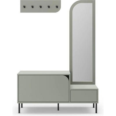 Marckeric Зелено-сив комплект за коридор Bea - Marckeric (18082)