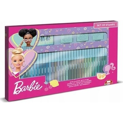 Multiprint razítka a perla Barbie 36 k vybarvování
