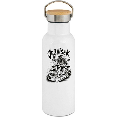 123TRIKO termoska Rebel ježíšek, černý tisk 500 ml vtipné