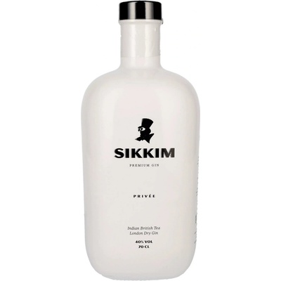Sikkim PRIVÉE London Dry Gin 40% 0,7 l (holá láhev)