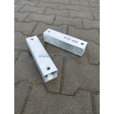 Tanatech Podložka nájezdové brzdy rozteč 166mm výška 50mm 1 pár