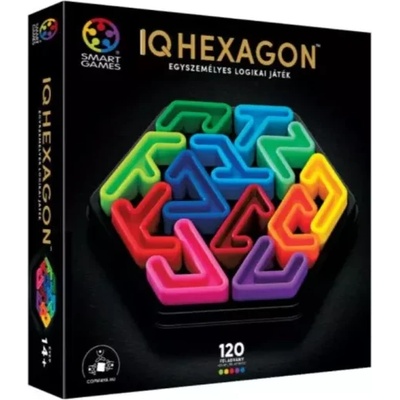 SmartGames IQ Deluxe - Шестоъгълник - на унгарски език (SG 314)
