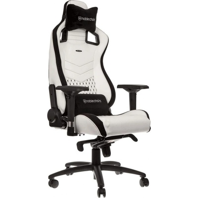 Noblechairs EPIC, bílá/černá NBL-PU-WHT-001