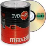 Maxell Оптичен носител DVD-R media 4.7Gb, Maxell, 100 бр (ML-DDVD-R4,7-100PK)