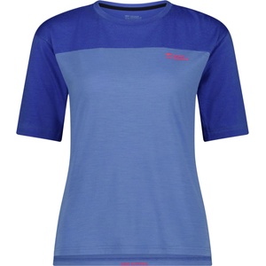 Mons Royale Дамска фланелка с къс ръкав за колоездене Mons Royale Women's Diversion Merino Bike Jersey S/S Cycling jersey - Ocean / Ultramarine (156-2458-0514)