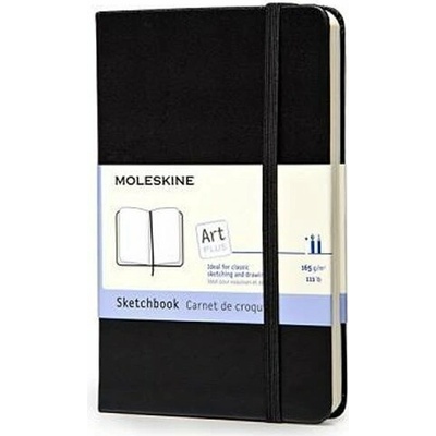 Moleskine Skicar tvrdé dosky černý 40 listov