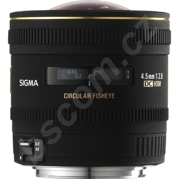 SIGMA 4,5mm f/2.8 EX DC CIRCULAR FishEye HSM Canon