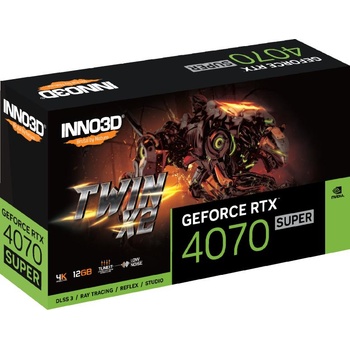 Image 1 of Inno3D GeForce RTX 4070 SUPER Twin X2 12G (N407S2-126X-186162N)