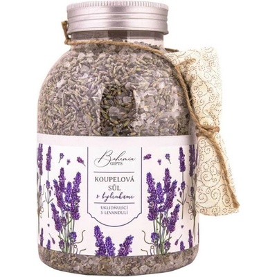 Bohemia Gifts & Cosmetics Kúpeľová soľ levanduľa 1200 g