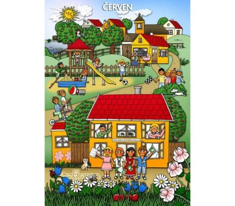Červen - tematický obraz