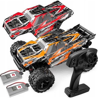 Allnoel Terénní auto na dálkové ovládání 40 km/h, pohon 4x4, vícebarevné 1:18