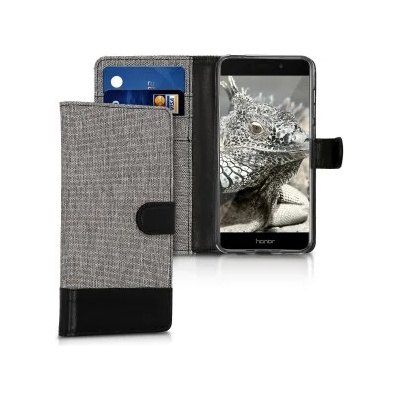 kwmobile Флип калъф за Honor 6C Pro - сив