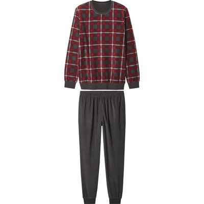 esmara Men pánské fleecové pyžamo antracitová – Zboží Dáma