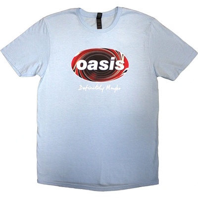 Oasis Definitely Maybe Union Jack Oval Light Blue XL Риза (OASTS36MLB04)