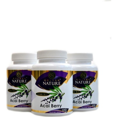 Golden Nature Acai berry 300 kapsúl