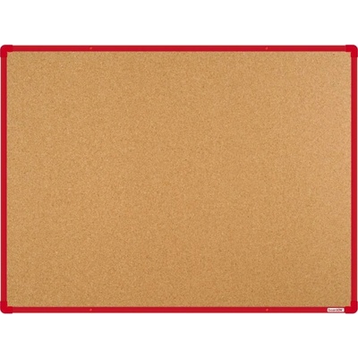 VMS VISION, s.r.o. Korková nástenka boardOK s červeným rámom 1200 x 900