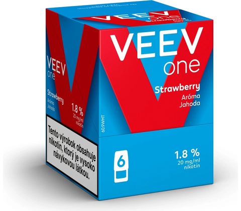 Veev One STRAWBERRY kartón