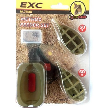 Extra Carp Method Feeder Set 50,60g + formička
