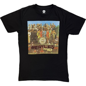 The Beatles Sgt Pepper Crystals (Embellished) Black XL Риза (BEATTEE458MB04)