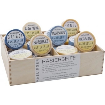 Haslinger Honey mydlo na holenie 60 g