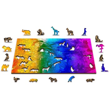 Image 1 of Wooden City - Puzzle Birds Paradise - 150 piese