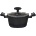 Grammy HORECANO HOME-Тенджера със стъклен капак Ø24xh12cm NONSTICK (GDDCP-24) (GM3024) (018305)