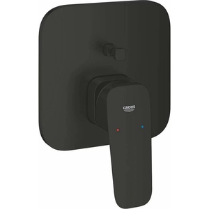 GROHE Вграден смесител за вана/душ Grohe Cubeo, матово черен, без тяло за вграждане (1017782430)